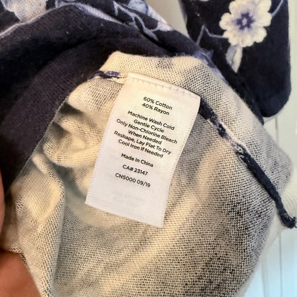 Talbots Patterned Lightweight Sweaters - Lot of 2 - image 5